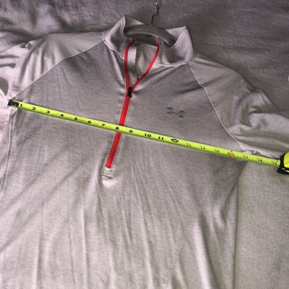 Under Armour Half Zip Athletic Top Shirt Women’s Medium heat Gear - Picture 8 of 14